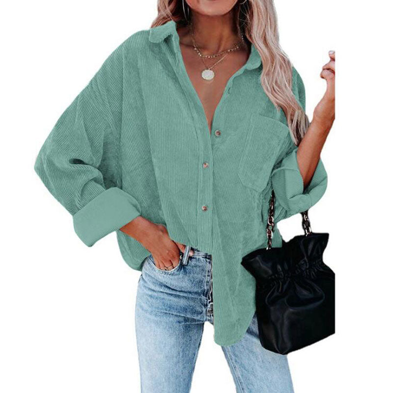 jaqueta de camisa longa feminina botão casaco jaquetas moda feminina overshirt casaco solto feminino 2022