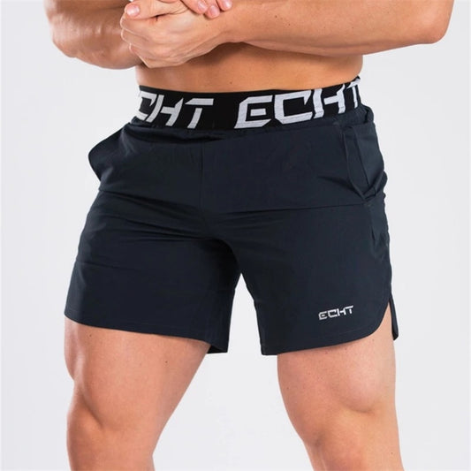 Novos shorts masculinos fitness, secagem rápida, sport jogger, calção de ginásio ou praia